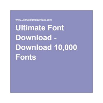 Ultimate font downloads