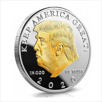 Trump 2020 Gold Plated Coin