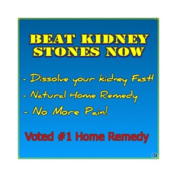 Kidney Stones Blown Away