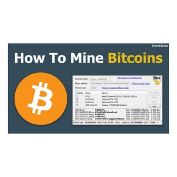 Learn How To Mine Bitcoins