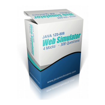 Oracle Java Web Exam Simulator